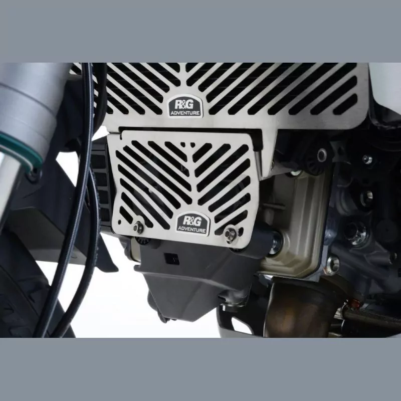 R&G Zylinderkopf Schutz Edelstahl Ducati Multistrada 1200 / 1260 / Enduro 2015-