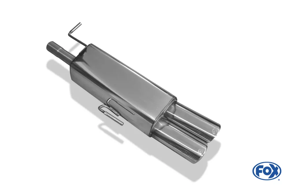 Peugeot RCZ  Endschalldämpfer einseitig - 2x106x71 Typ 32