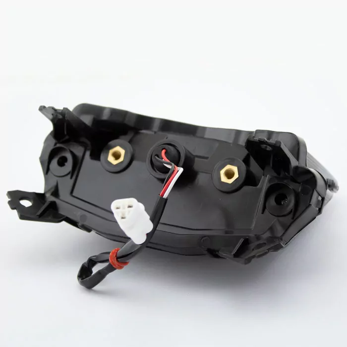 Led-rücklicht Yamaha Mt-09 Bj. 17-18, Reflektor Schwarz, Getönt, E-geprüft