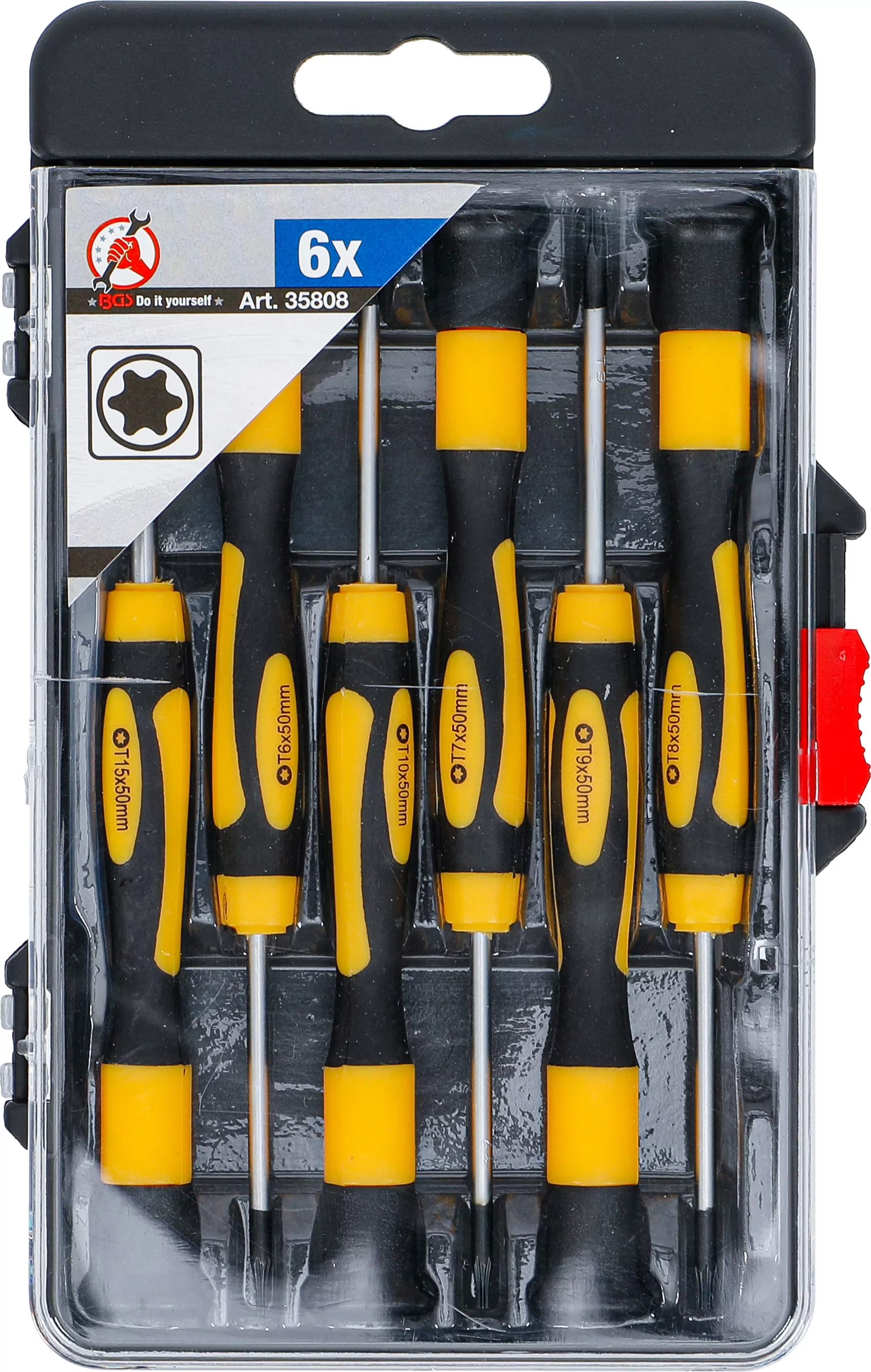 Präzisions-Schraubendreher-Satz | T-Profil (für Torx) | 6-tlg.