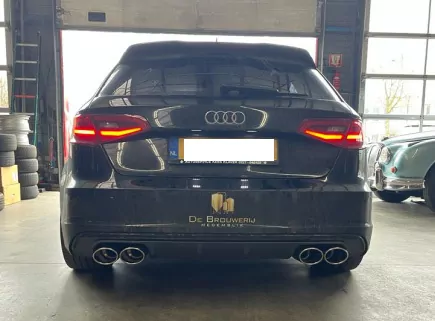 Audi A3 8V Sportback E-tron  Endschalldämpfer rechts/links - 2x115x85 Typ 32 rechts/links Passend für S3-Stoßstange