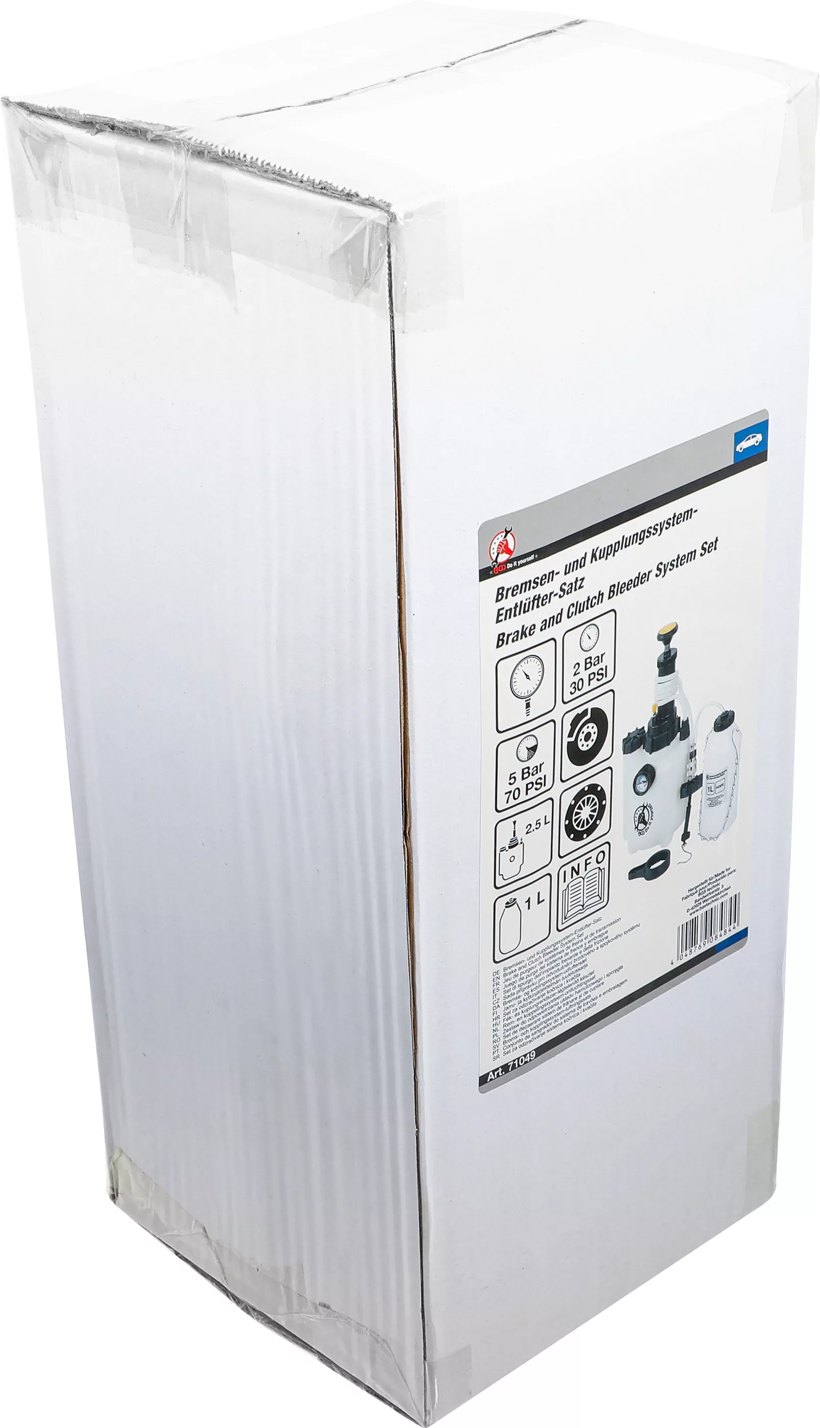 Bremsen- und Kupplungssystem-Entlüfter-Satz | 2,5 l