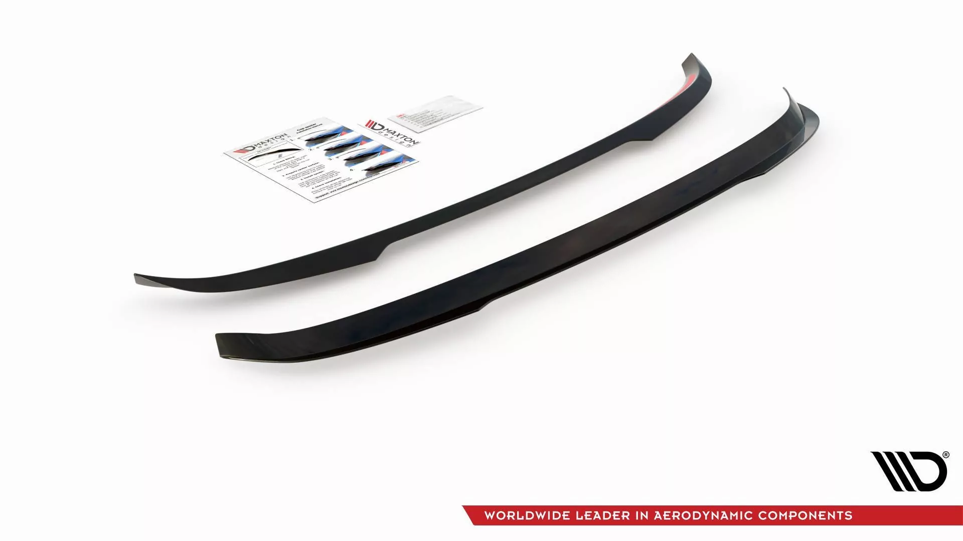 Spoiler CAP Für BMW 3er Standard / M340 / M-Paket / M3 Touring G21 / G81 Schwarz Hochglanz