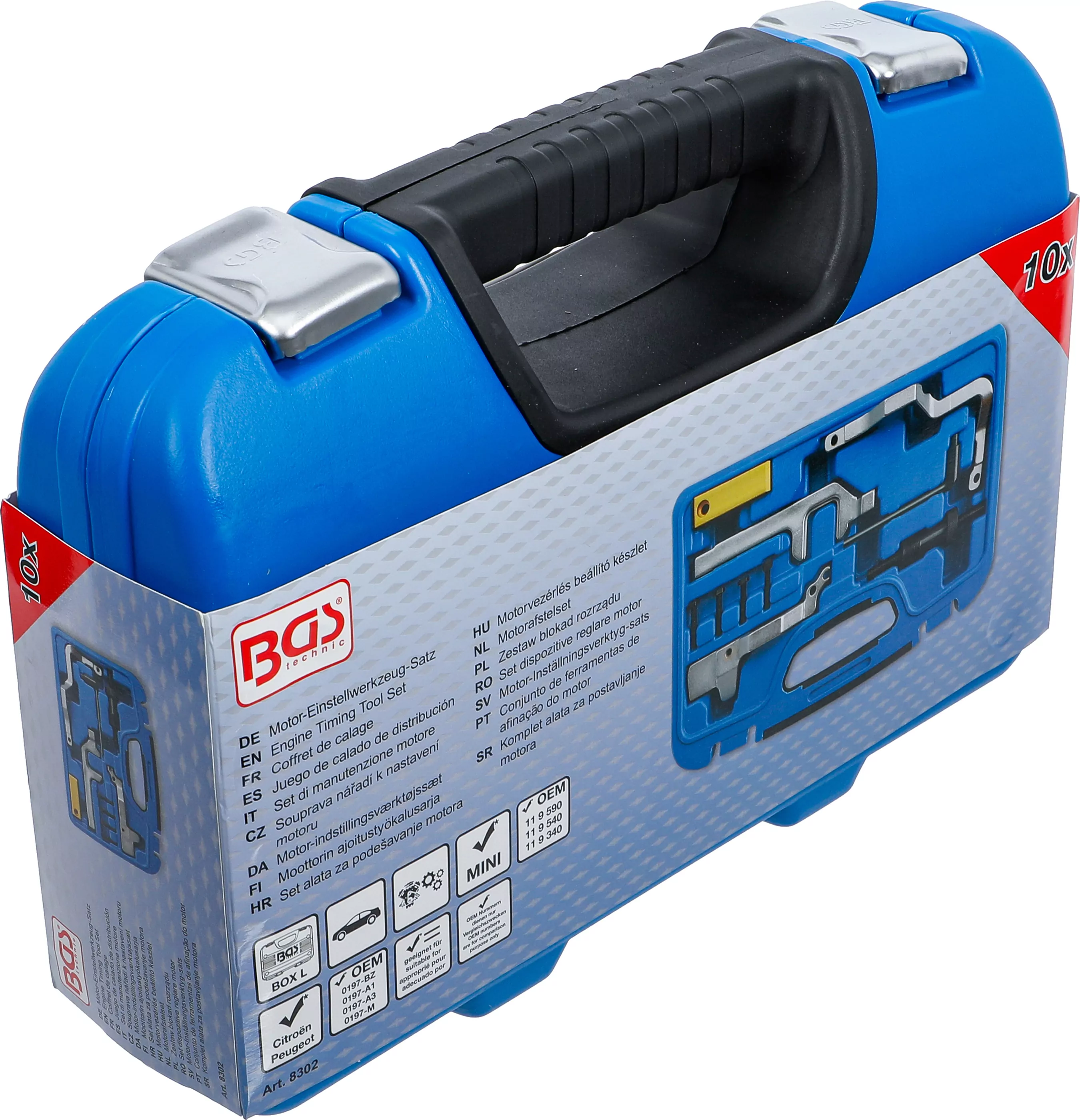 Motor-Einstellwerkzeug-Satz | für MINI, PSA | 10-tlg.