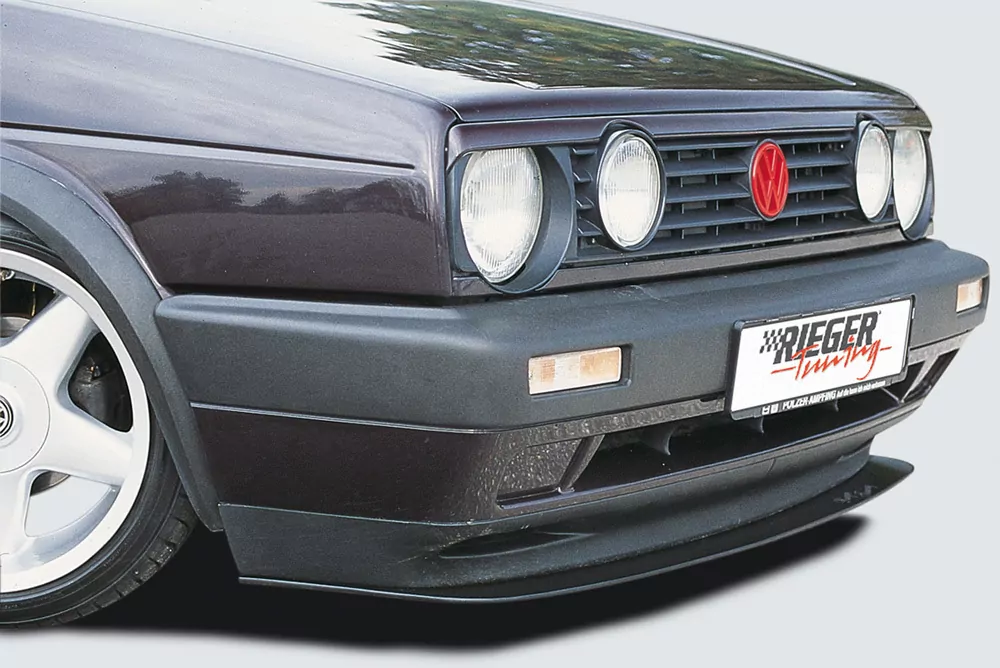 Rieger Spoilerschwert für VW Golf 2 |  83-91 für GL, GTi ab 8/89 mit orig. Stoßstange