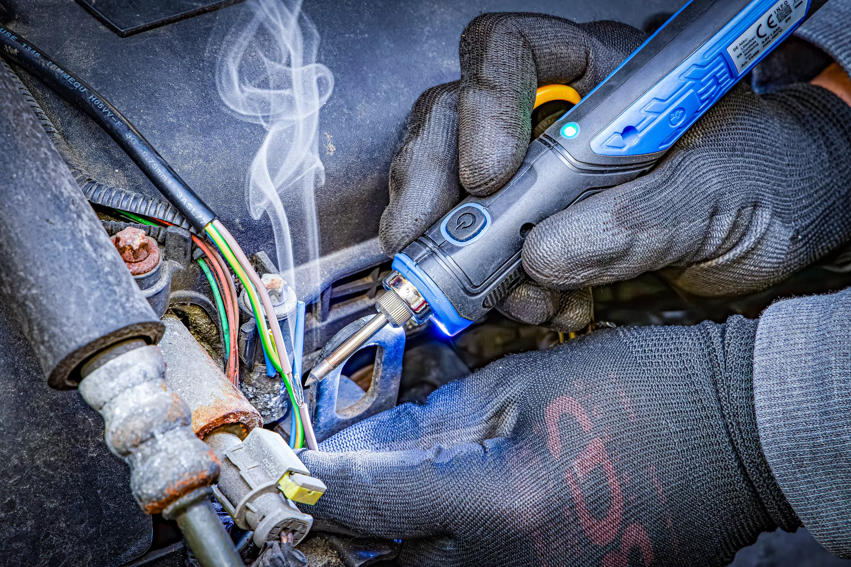 Akku-Lötkolben | 8 W | mit Ladestation