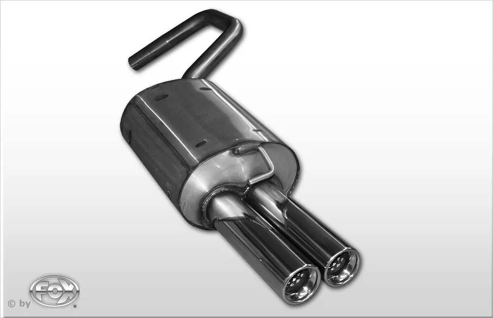 Ford Mondeo Turnier Typ BWY  Endschalldämpfer - 2x80 Typ 13