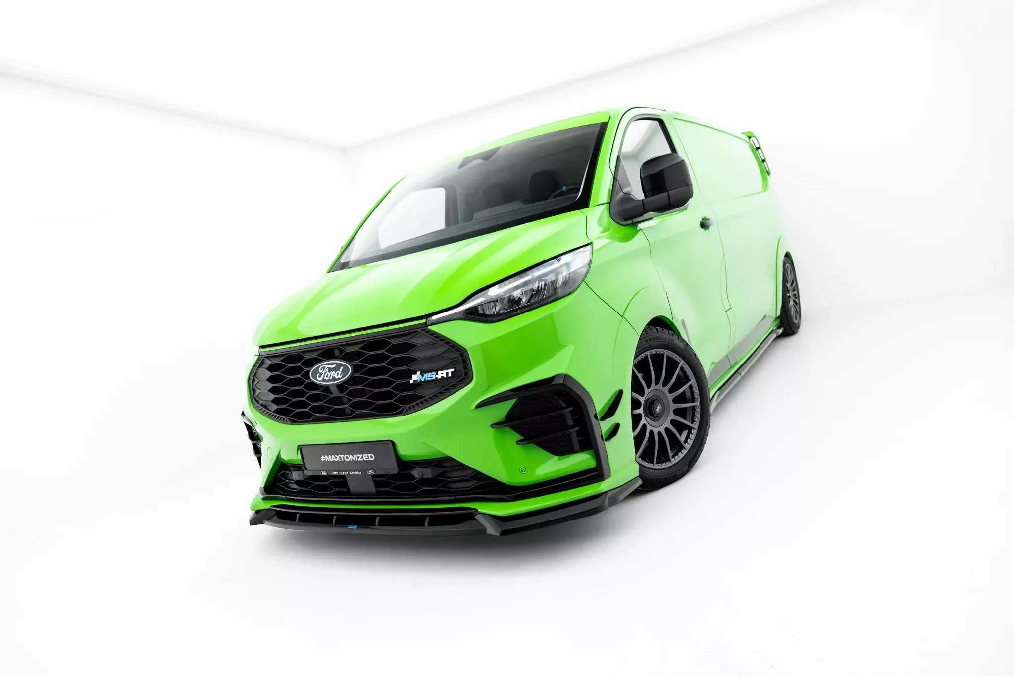 Street+ Spoilerlippe Front Ansatz Passend Für Ford Transit Custom MSRT Mk2 