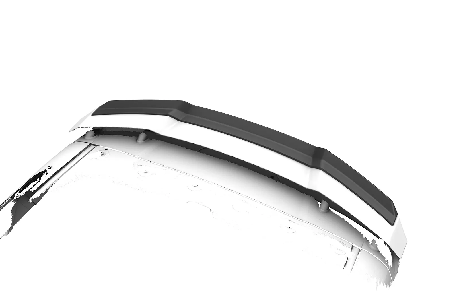 Heckflügel mit ABE für Hyundai I20 (BC3) N / N-Performance HF147 Schwarz Strukturiert