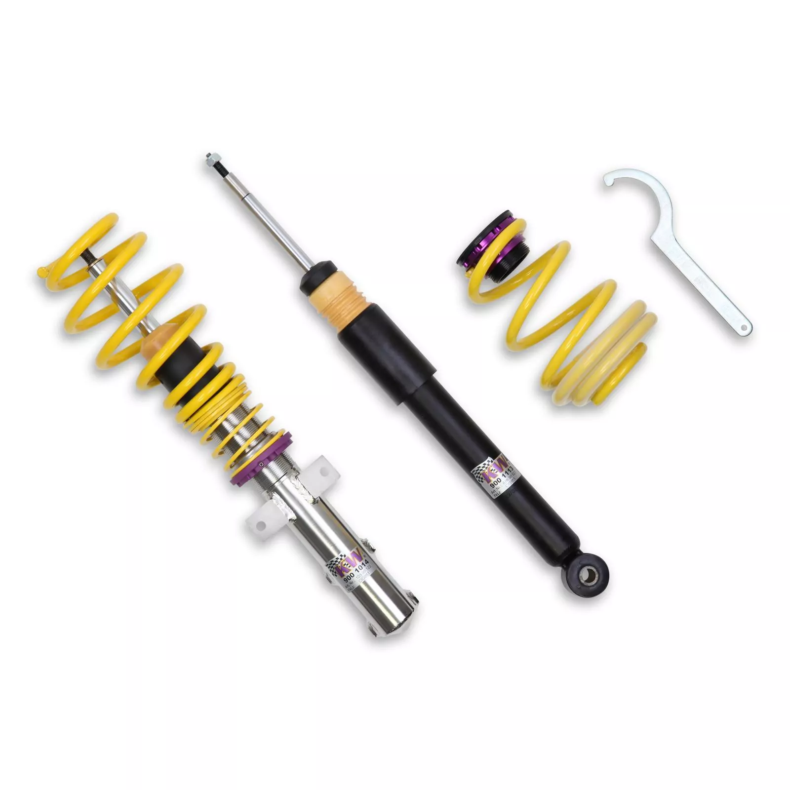 KW Gewindefahrwerk V1 inox RENAULT CLIO III (BR0/1, CR0/1) 01/2005-