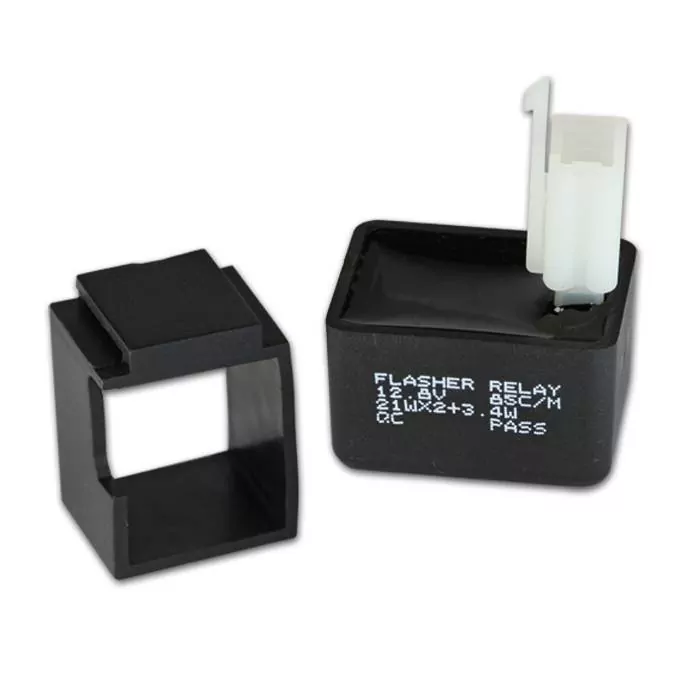 Blinkrelais 2er Japan Blockstecker weiblich mit 2 Pins* | 21W x 3,4W | elektronisch