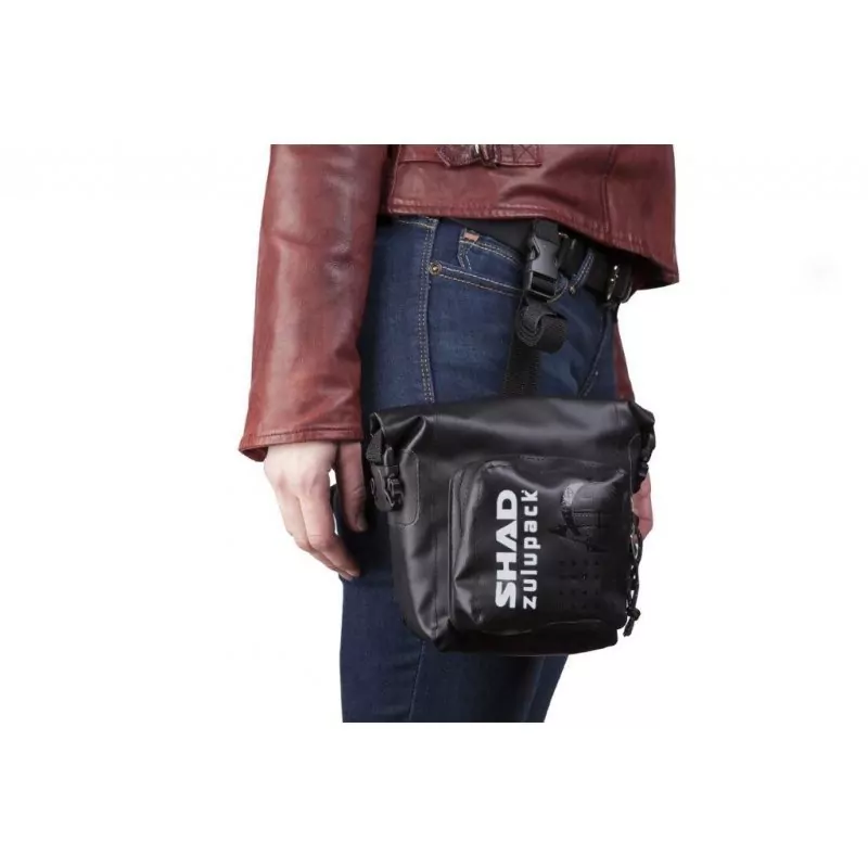 SHAD SW05 Zulupack Umhänge- / Schulter Tasche Weiss Wasserdicht 5 Liter