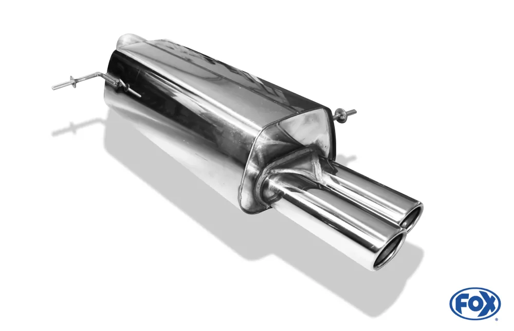 Ford Fiesta VII/ Fiesta VII Sport - 1,0l Eco Boost 1,4l  Endschalldämpfer - 2x70 Typ 16