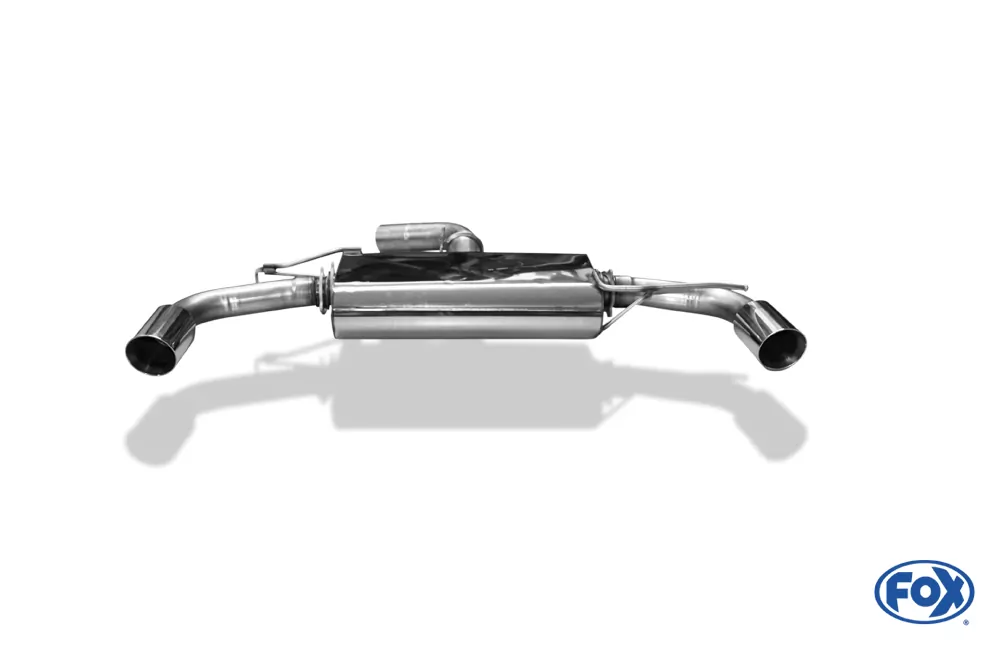 VW Golf 6 GTI + Cabrio  Endschalldämpfer Ausgang rechts/links - 1x90 Typ 25 rechts/links