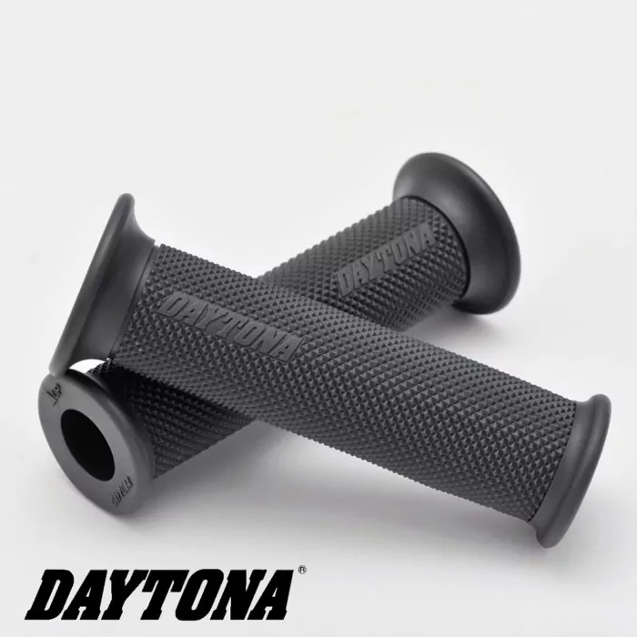 Gummi-Griff "Base" | grau Länge: 120mm | offen | 7/8"-22 mm