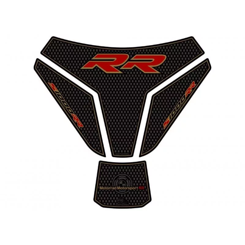 BMW S 1000 RR Motografix Carbon 3D Gel Tank Pad Protector TB023CAR