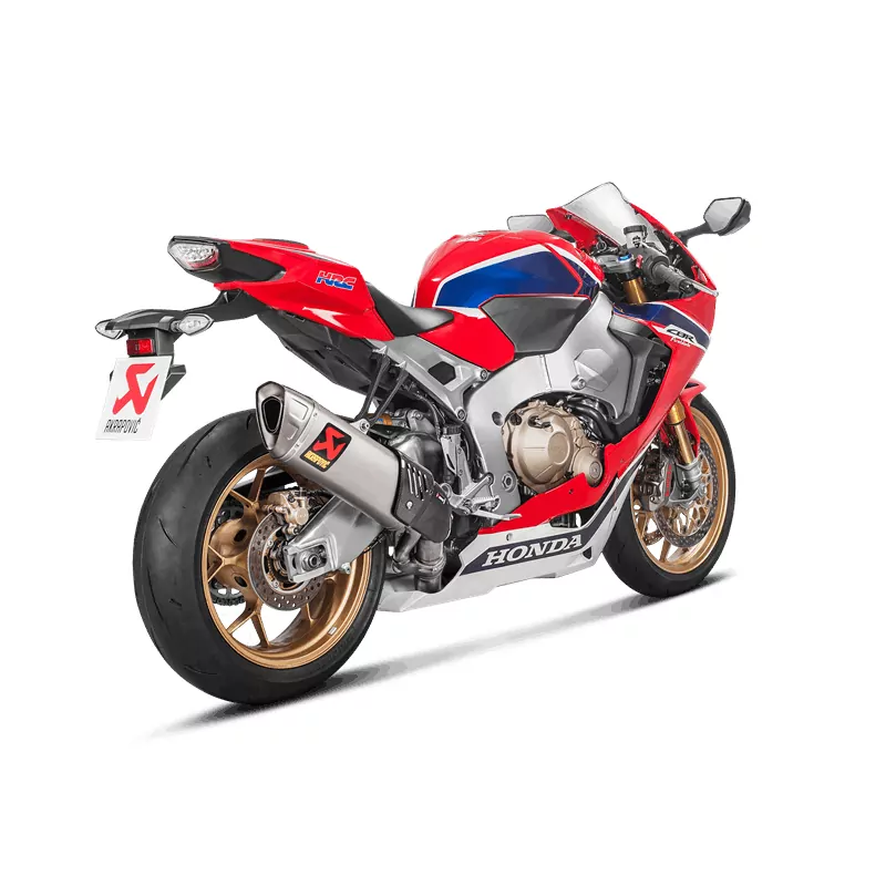 Akrapovic Slip-On Line (Titanium) Auspuff für Honda CBR1000RR 2017-2019 und für Honda CBR1000RR SP / SP2 2017-2019