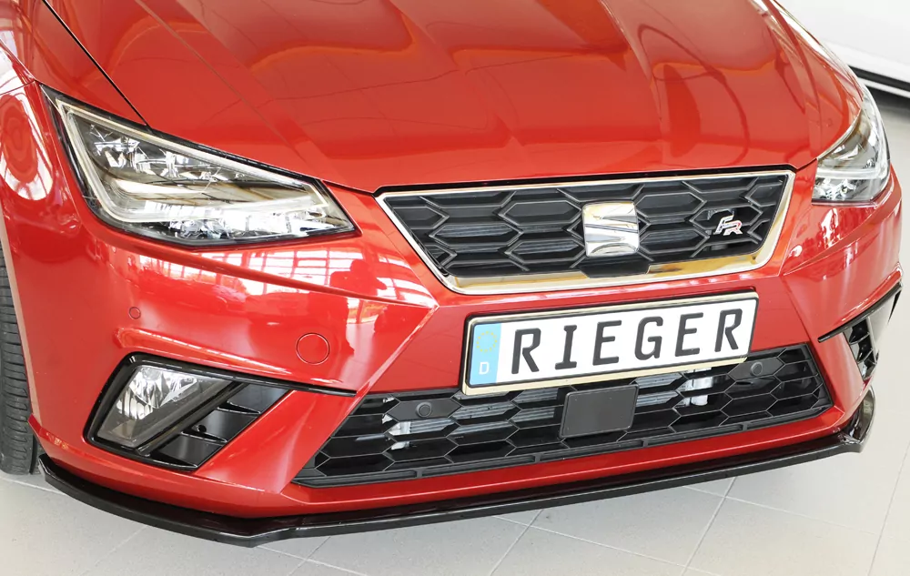 Rieger Spoilerschwert für Seat Ibiza (KJ) | 5-tür. 01.17- für orig. Frontschürze