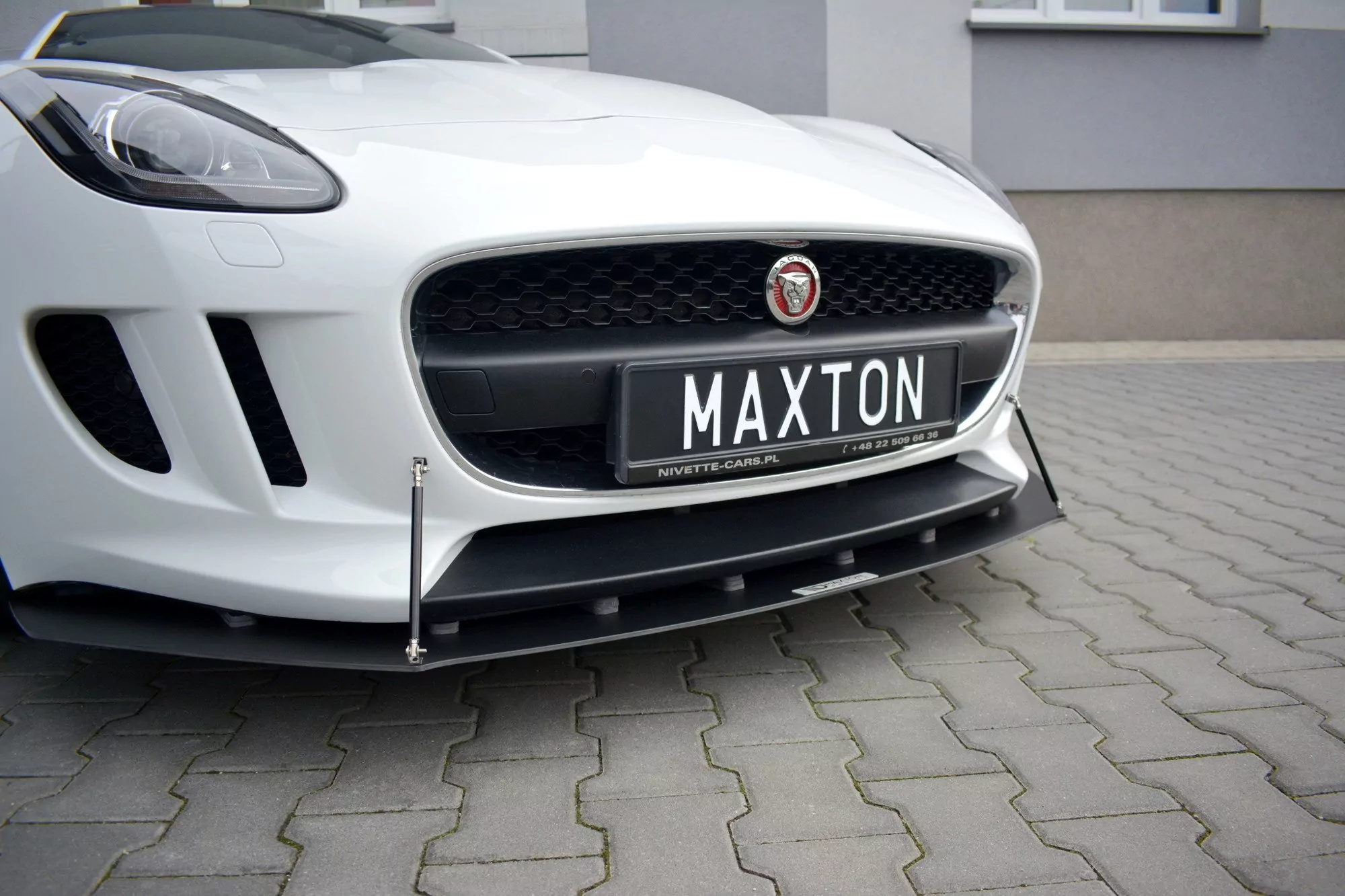 Racing Cup Spoilerlippe Front Ansatz Passend Für JAGUAR F-TYPE
