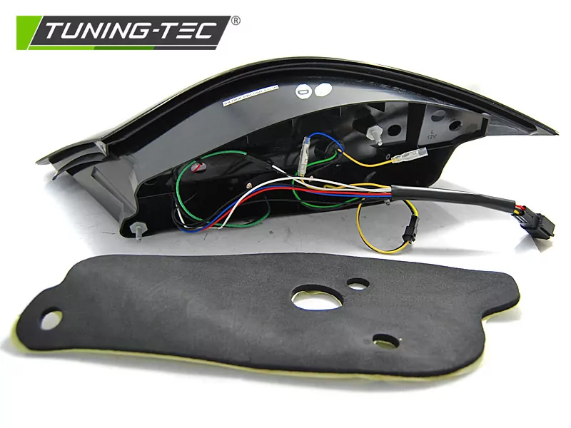 Led Bar Tail Lights Black Seq Fits Porsche Boxster / Cayman 987 09-12