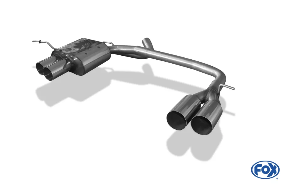 BMW E87 118d 120d  Endschalldämpfer Ausgang rechts/links  - 2x76 Typ 10 rechts/links