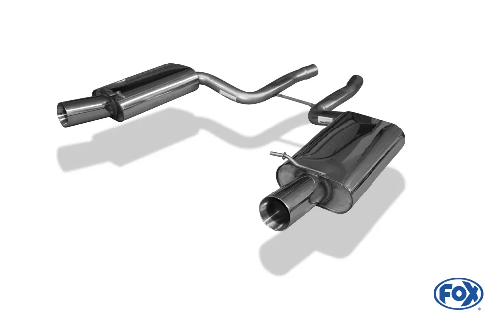 Anschraubendrohr Typ 44 mit Schelle einfach - 140x90mm  Oval eingerollt / abgeschrägt / mit schwarzem Absorber - L_ (mm) und d_ (mm innen) ist flexibel - muss angeben werden - L minimum 300mm und maximal 500mm