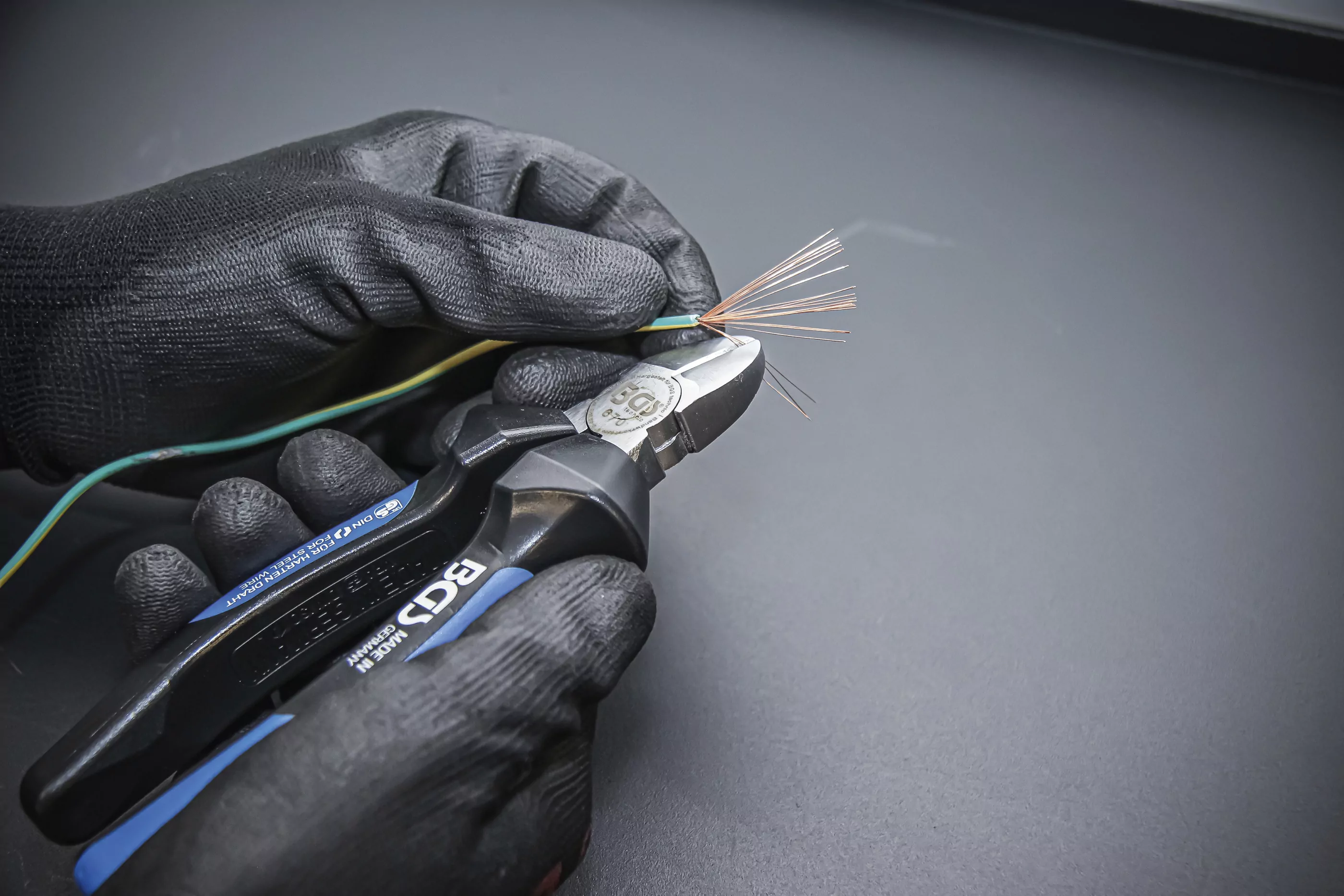 Seitenschneider | für harten Draht | 160 mm