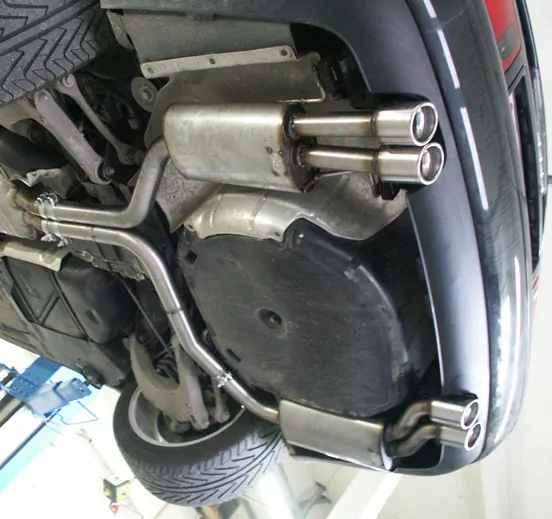 Audi A8/ S8 Typ D2 - ohne Anhängerkupplung  Endschalldämpfer rechts/links - 2x76 Typ 17 rechts/links