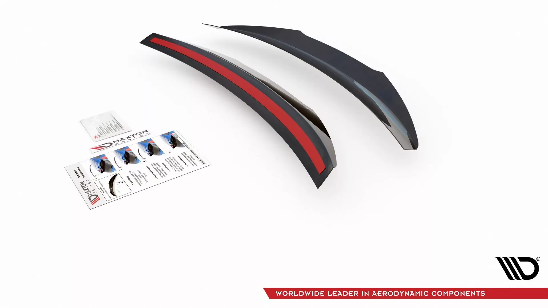 Spoiler CAP Passend Für Fiat 124 Spider Abarth Schwarz Hochglanz