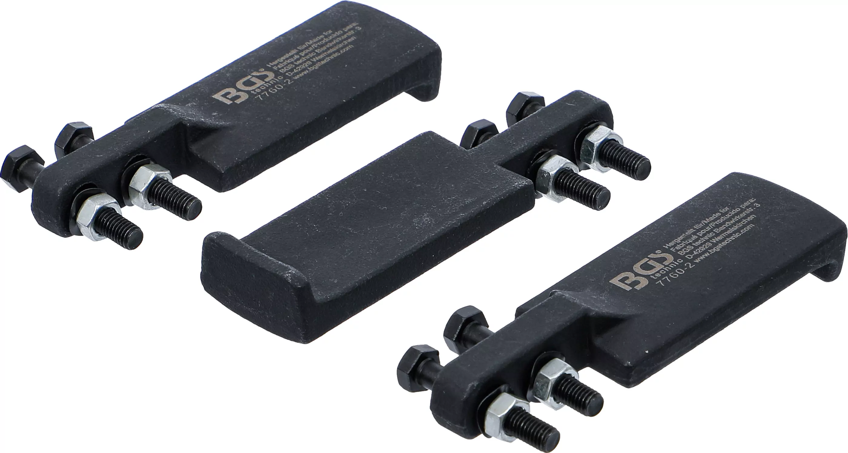 Ersatzklauen für Abzieharme | extra schmal | 3-tlg. | für Art. 7760