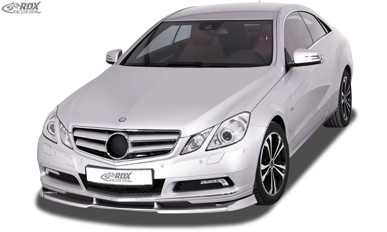 RDX Frontspoiler VARIO-X für MERCEDES E-Klasse Cabrio A207 / Coupe C207 -2013 Frontlippe Front Ansatz Vorne Spoilerlippe