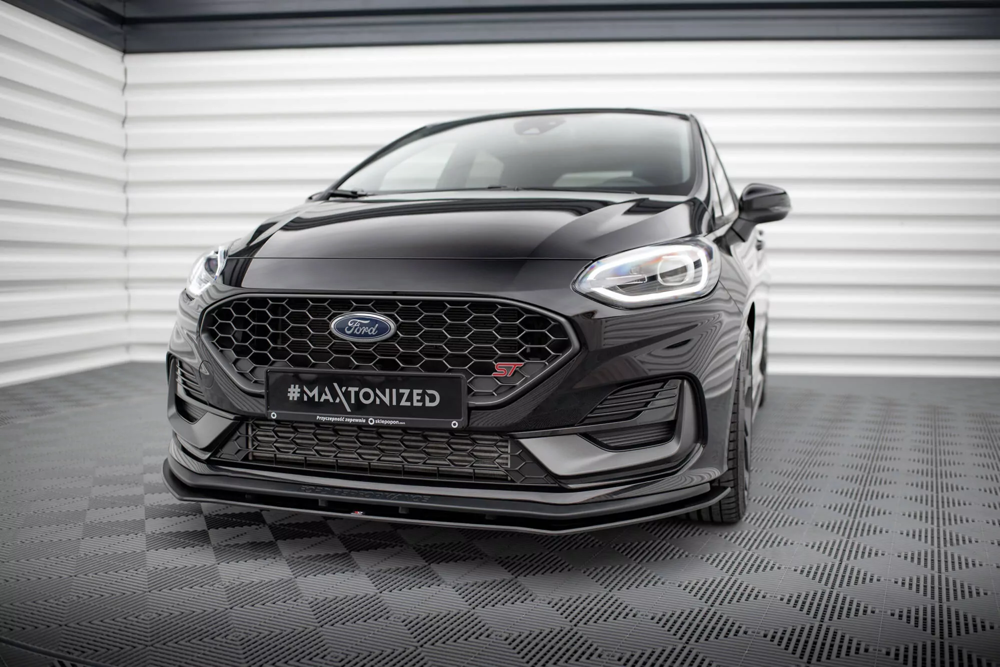 Street Pro Front Ansatz Für Für Ford Fiesta ST / ST-Line Mk8 Facelift