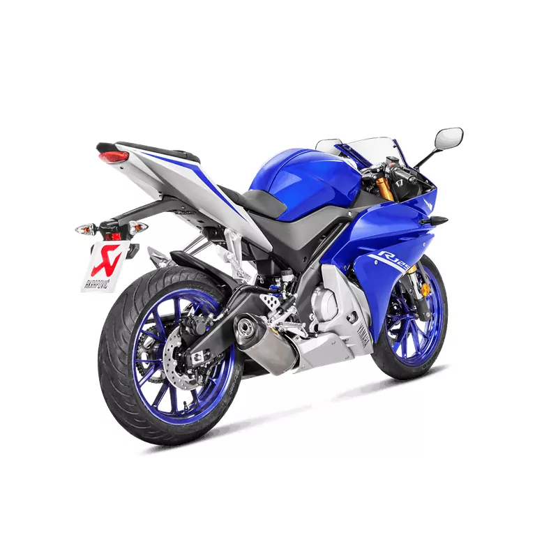 Akrapovic Racing Line (Titanium) Auspuffanlage für Yamaha MT-125 Modelljahr 2014-2019 / YZF-R125 2014-2018