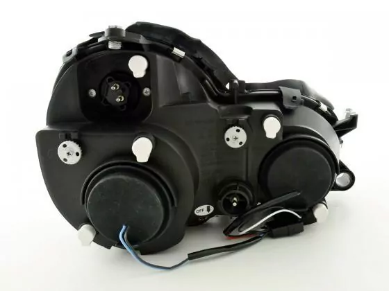 Scheinwerfer Set Mercedes CLK Typ W208 Bj. 98-02 schwarz