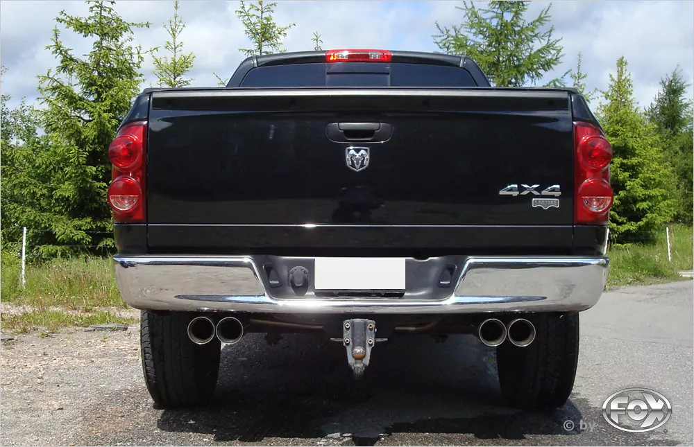 Dodge RAM 1500  Halbanlage ab Kat - 2x100 Typ 25 rechts/links