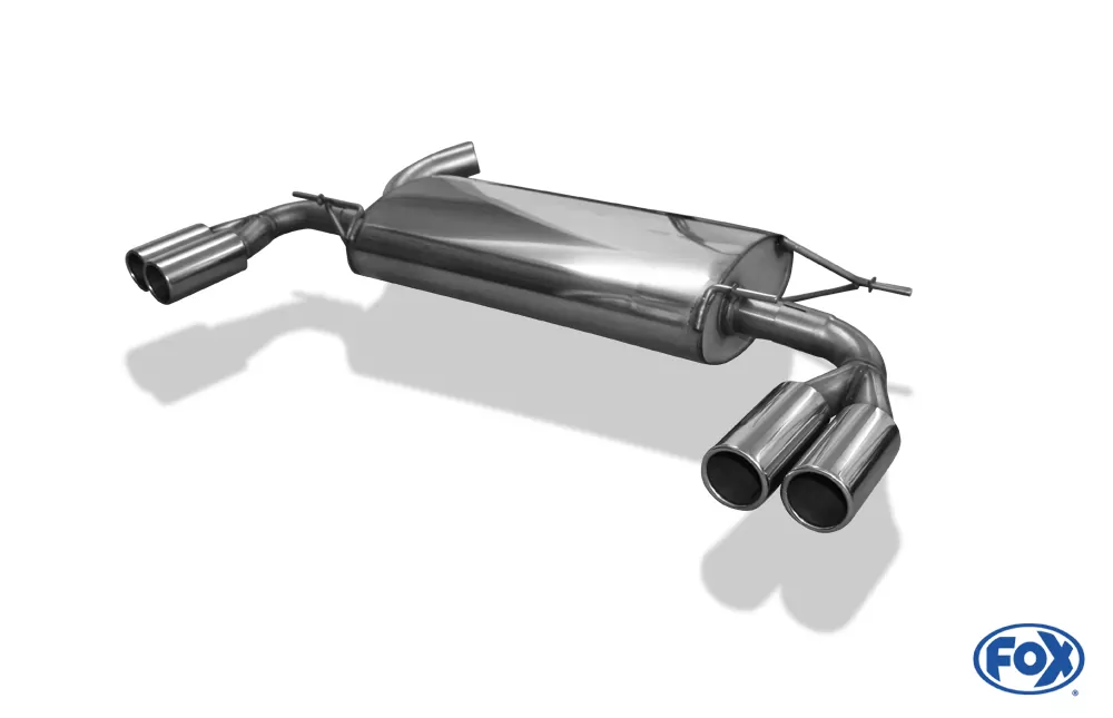 Volvo XC60  Endschalldämpfer quer Ausgang rechts/links - 2x76 Typ 12 rechts/links