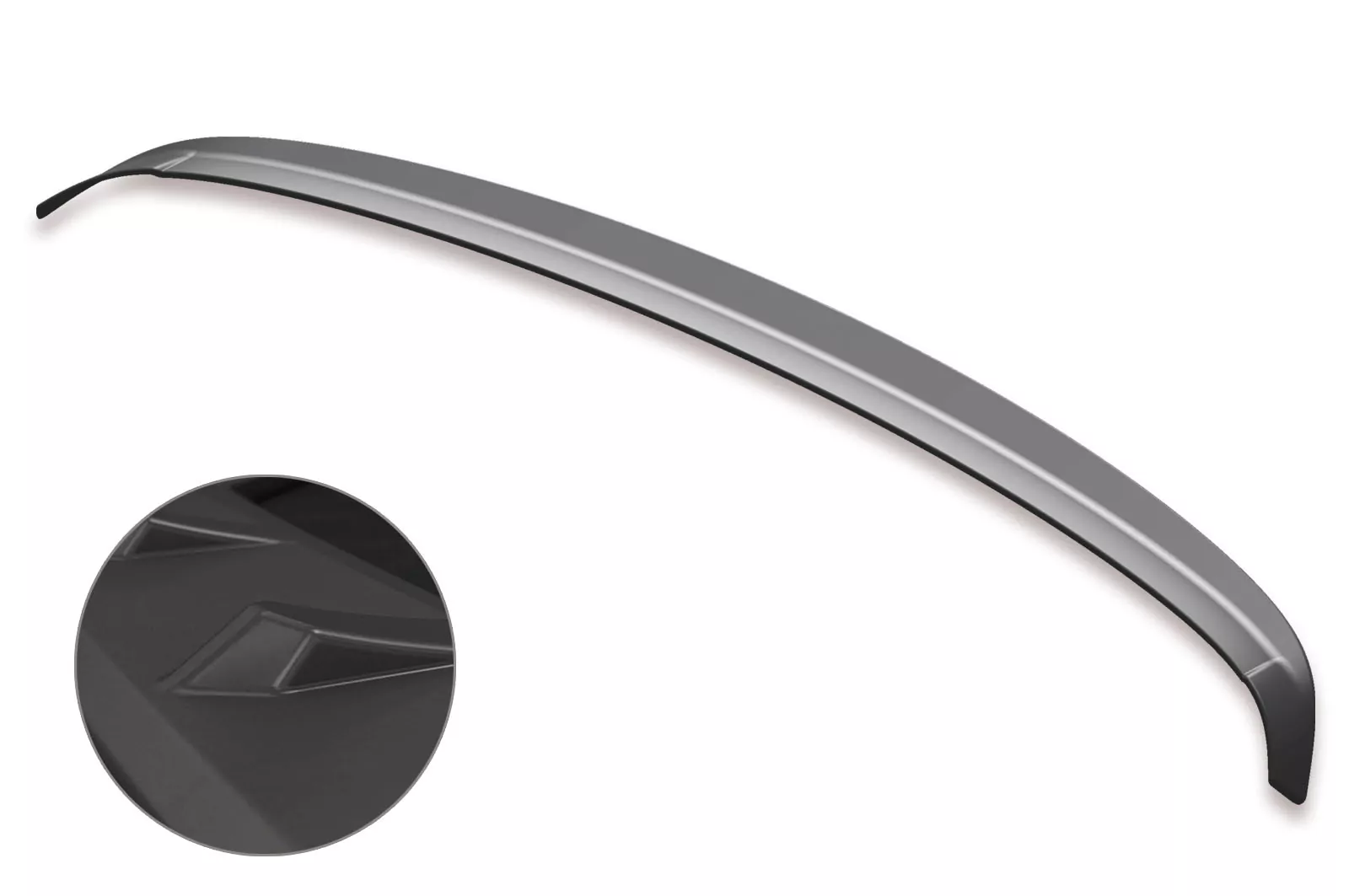 Heckflügel mit ABE für VW Golf 5 Lackierfreundlich (schwarz matt)