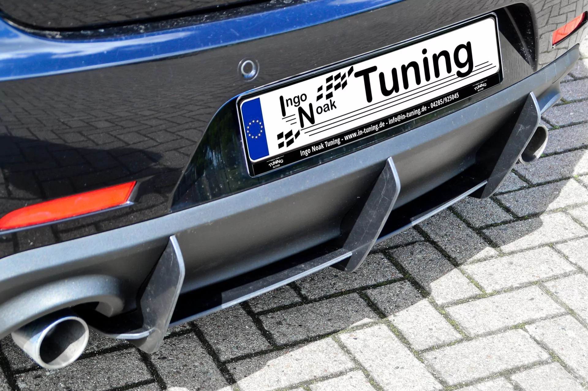 Gefräster Heckansatz aus ABS für Alfa Romeo Giulietta 940