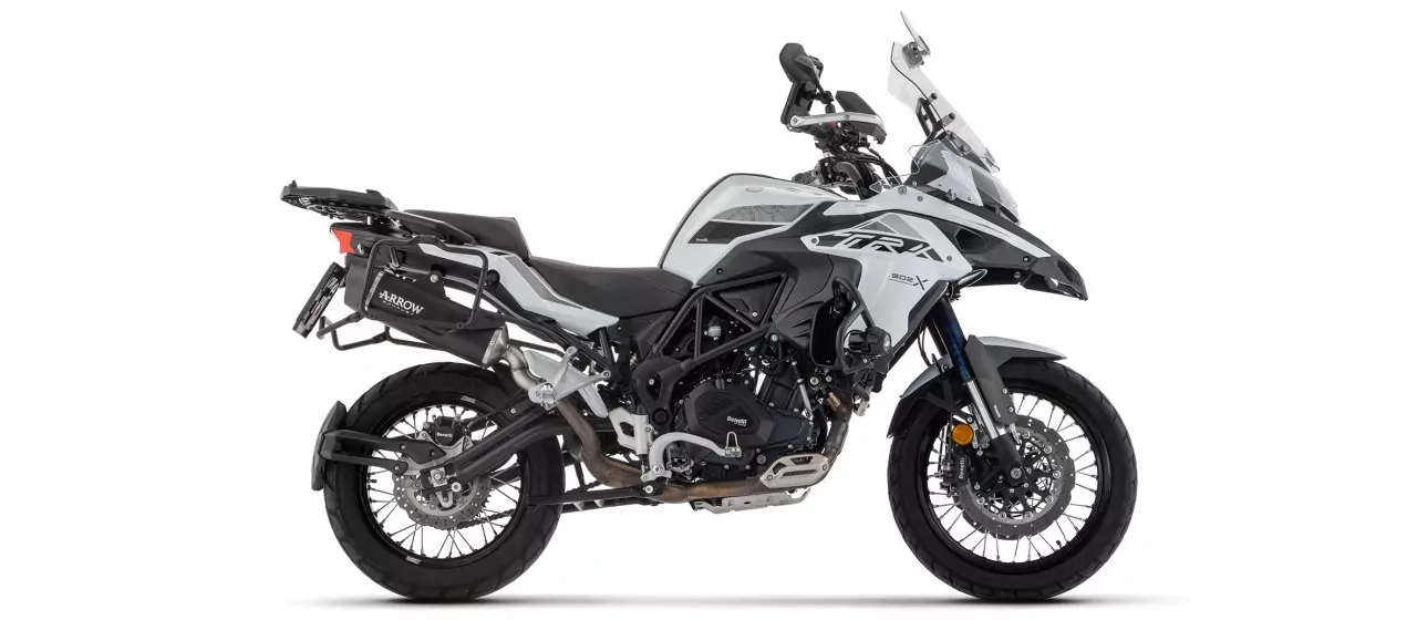 ARROW Indy Race Evo Aluminium Schwarz BENELLI TRK 502 X 21-23