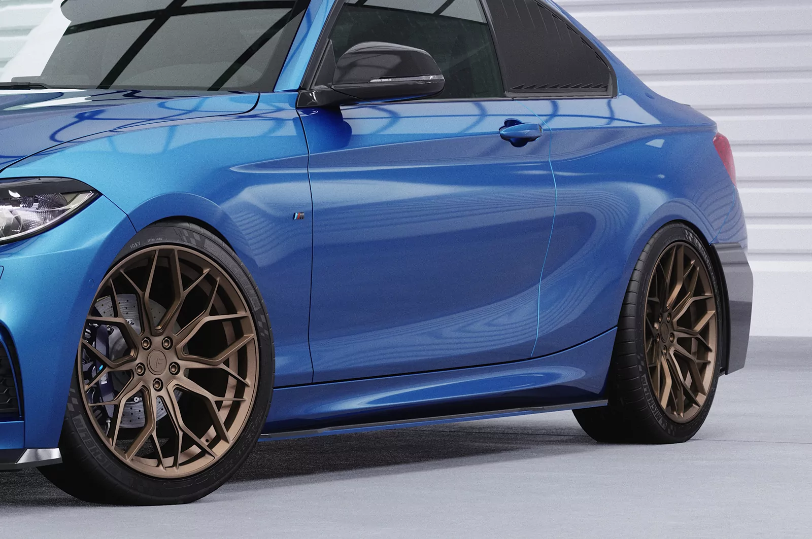 Seitenschweller für BMW 2er F22/F23 M-Paket SS501