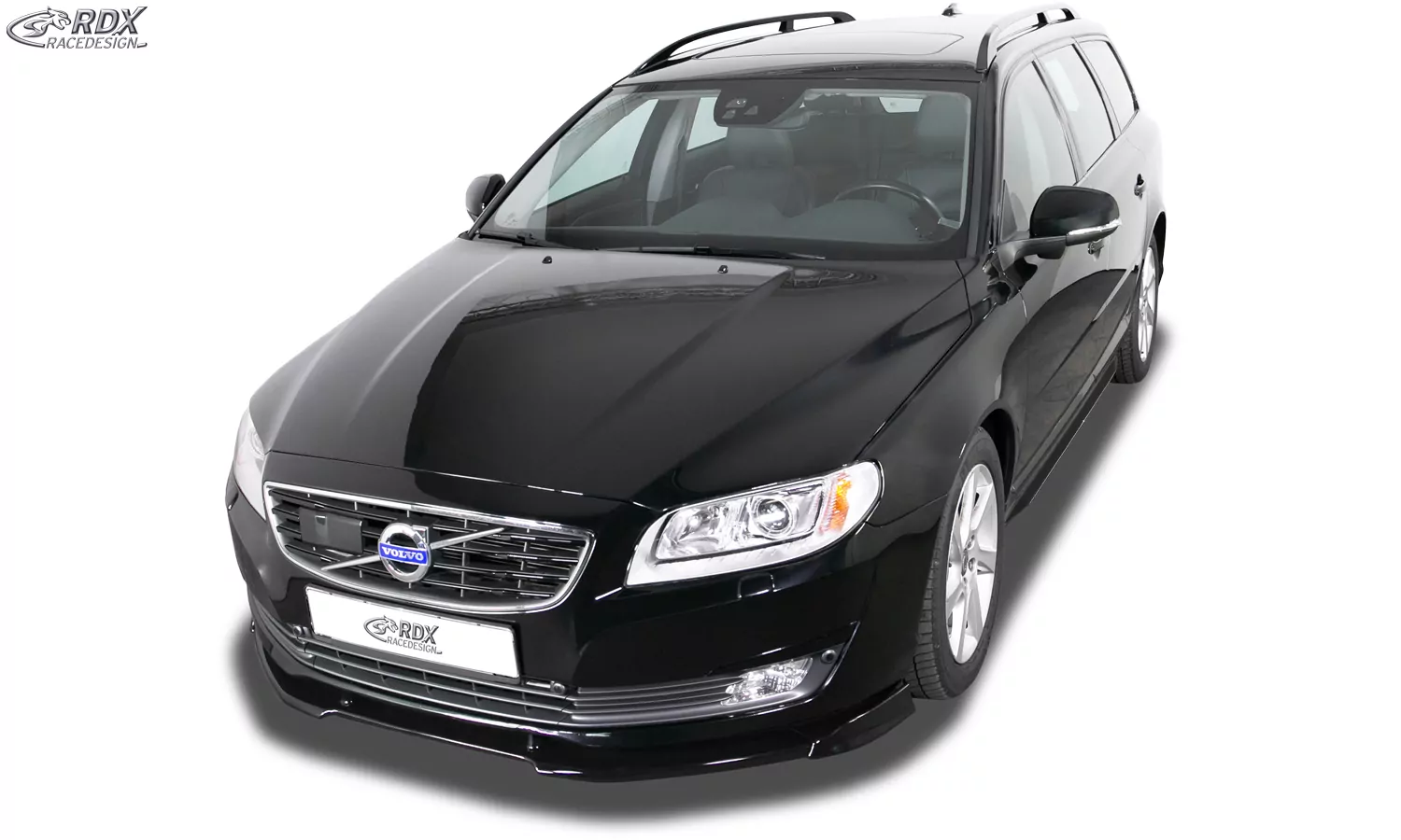 RDX Frontspoiler VARIO-X für VOLVO S80 2013-2016 / V70 2013-2016 Frontlippe Front Ansatz Vorne Spoilerlippe