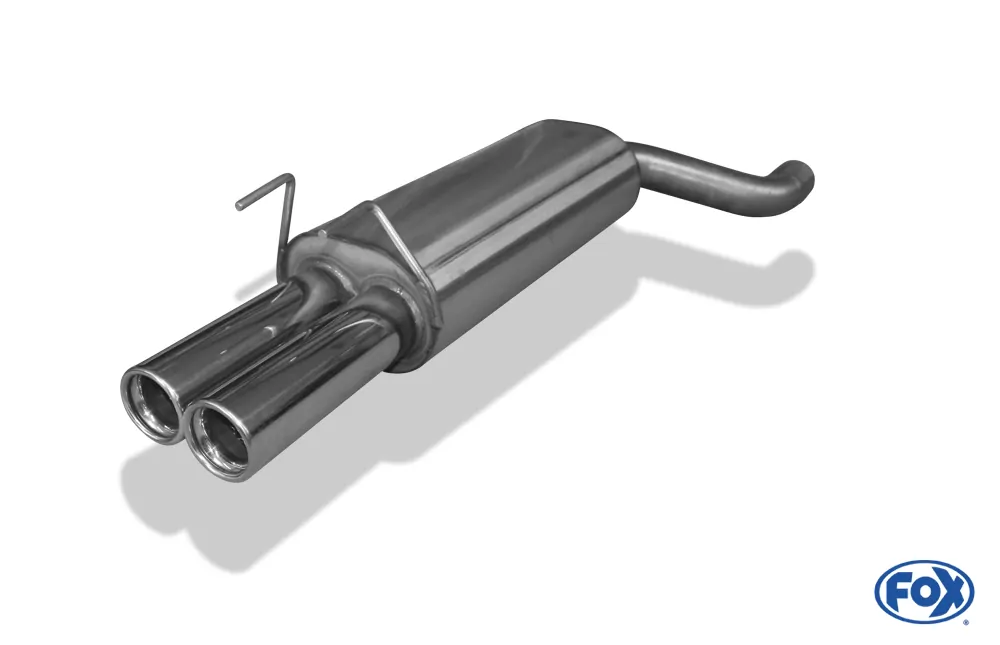 Opel Omega B Caravan  Endschalldämpfer - 2x90 Typ 13