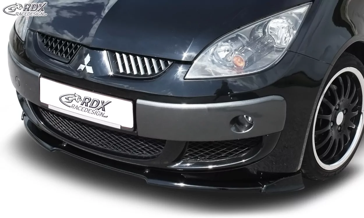 RDX Frontspoiler VARIO-X für MITSUBISHI Colt Z30 3-türer CZT (-2008) / CZC (-2009) Frontlippe Front Ansatz Vorne Spoilerlippe