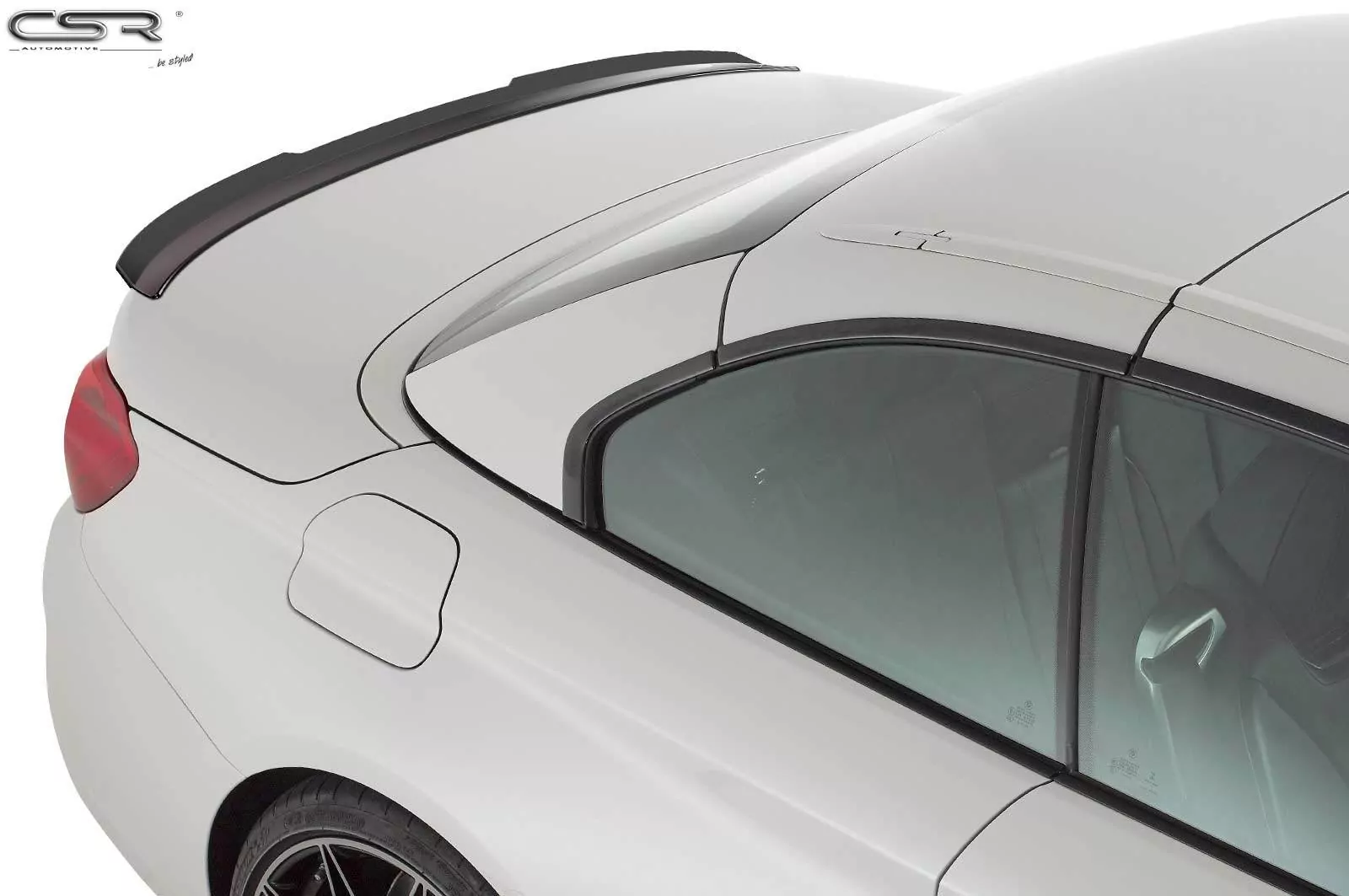 Heckflügel mit ABE für BMW 4er F33 / M4 F83 Cabrio HF673-M Carbon Look (matt)