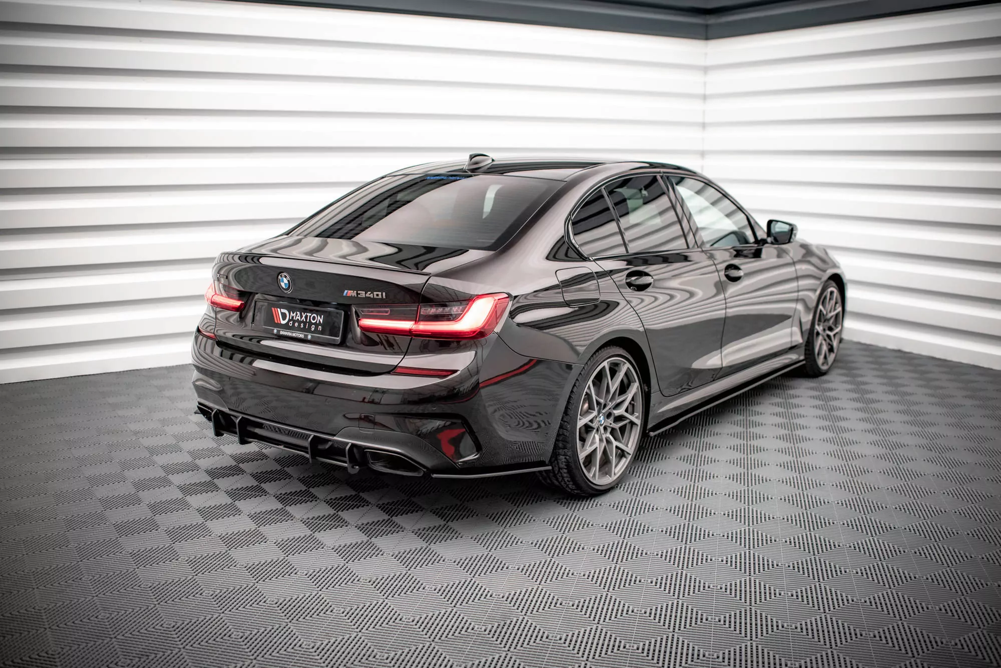 Street Pro Heck Ansatz Flaps Diffusor V.1 Für BMW 3er M-Paket G20 / G21