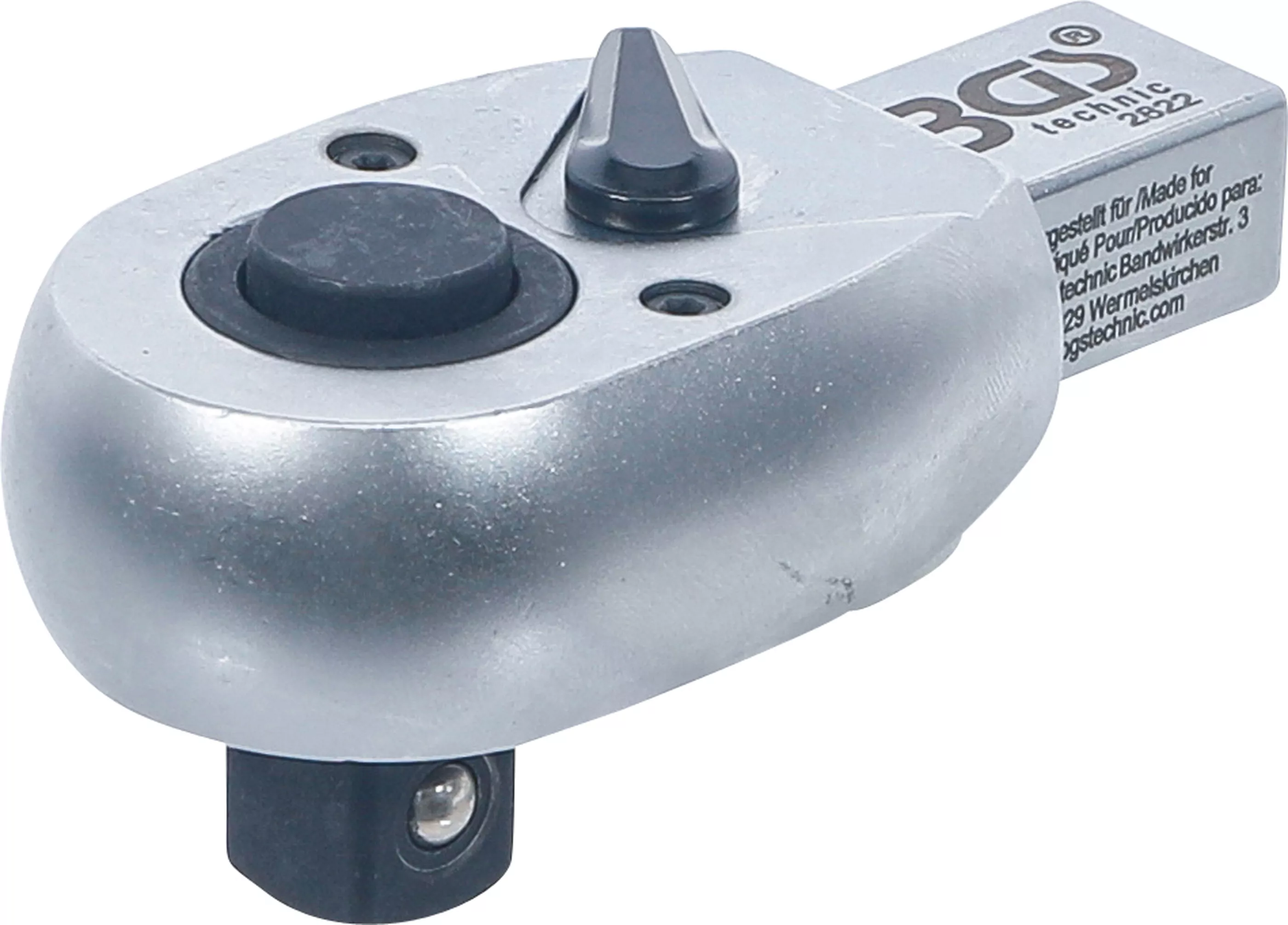 Einsteck-Umschaltknarre | 12,5 mm (1/2") | Aufnahme 14 x 18 mm