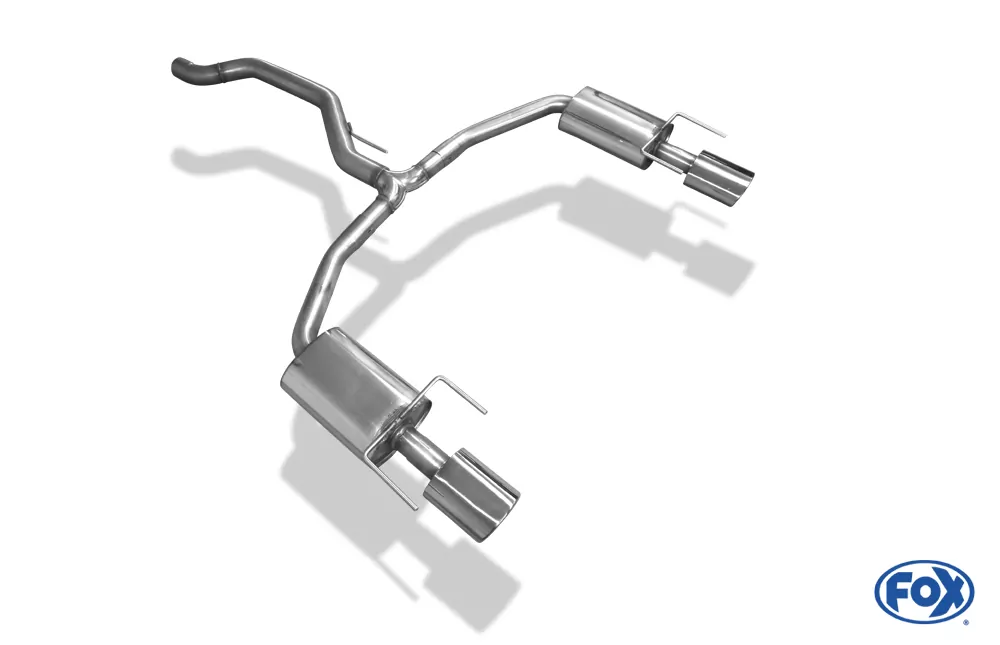 Opel Vectra C OPC Limousine  Endschalldämpfer rechts/links - 140x90 Typ 32 rechts/links