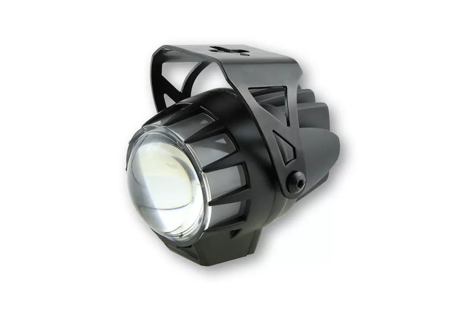 HIGHSIDER pro 45 mm Scheinwerfer Dual-Stream LED Schwarz E-Geprüft (1Stck)