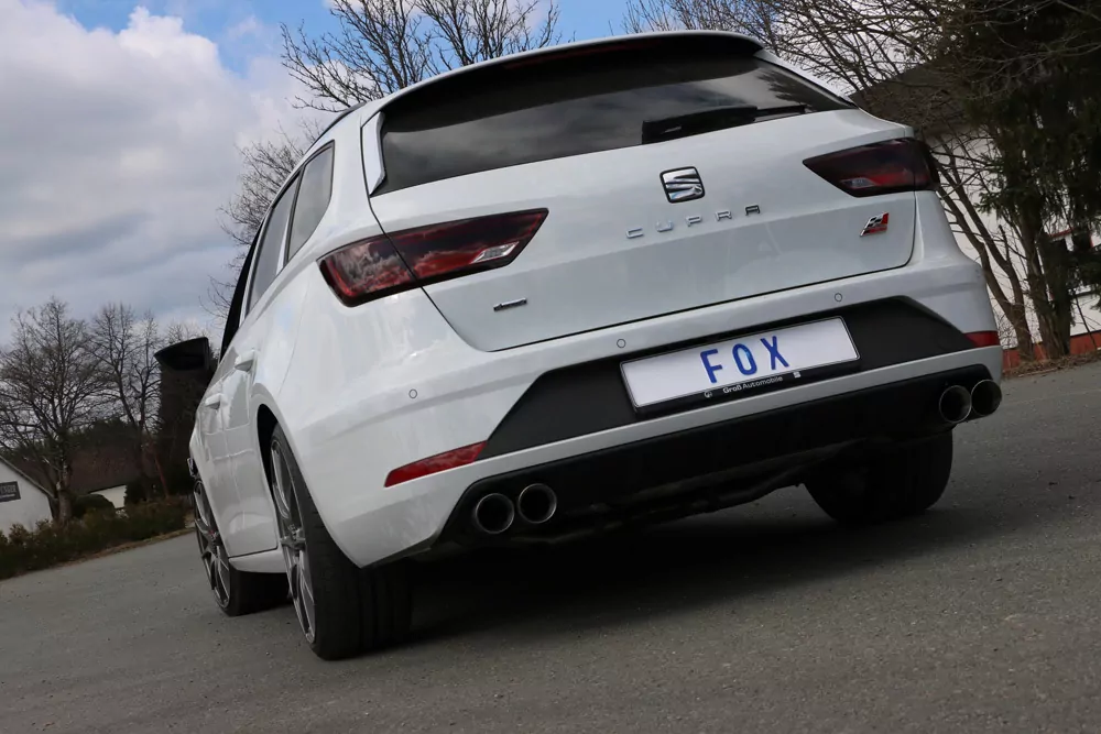 Seat Leon 5F ST 4x4 - Cupra 300  Endschalldämpfer rechts/links - 2x80 Typ 25 rechts/links