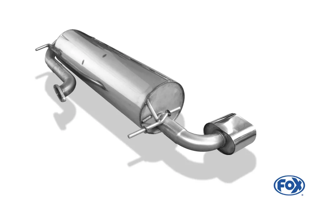 Toyota RAV 4 II - 3-Türer  Endschalldämpfer Ausgang rechts/links - 135x80 Typ 53 rechts/links